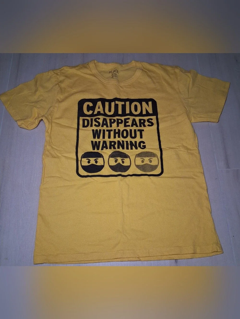 Boy's  Soft Yellow Crew Neck Tee